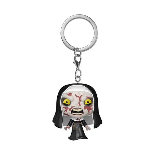 Funko Pop! Keychain: The Nun I I - The Nun - The Nun 2 - Neuartiger Schlüsselanhänger - Vinyl-Minifigur Zum Sammeln - Strumpffüller - Geschenkidee - Offizielle Handelswaren - Movies Fans - Minifigur von Funko