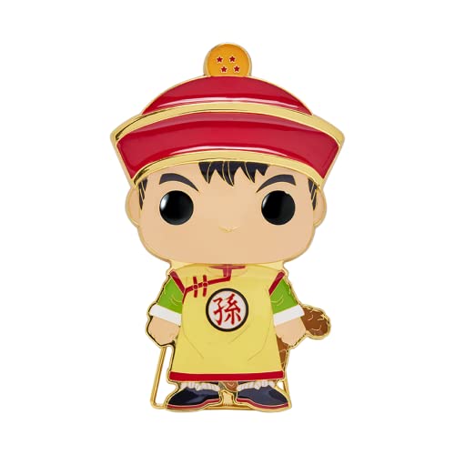 Funko Pop! Large Enamel Pin ANIME: DBZ - Gohan - Dragon Ball Z Emaille-Nadeln - Niedliche Brosche Zum Sammeln - Für Rucksäcke & Taschen - Geschenkidee - Offizielle Handelswaren - Anime Fans von Funko