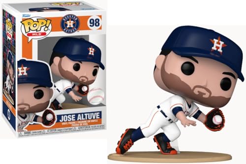 Funko Pop! MLB: Astros - Jose José Altuve - ('23) - Vinyl-Sammelfigur - Geschenkidee - Offizielle Handelswaren - Spielzeug Für Kinder und Erwachsene - Sports Fans - Modellfigur Für Sammler von Funko