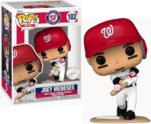 Funko Pop! MLB: Nationals - Joey Meneses - Vinyl-Sammelfigur - Geschenkidee - Offizielle Handelswaren - Spielzeug Für Kinder und Erwachsene - Sports Fans - Modellfigur Für Sammler und Display von Funko