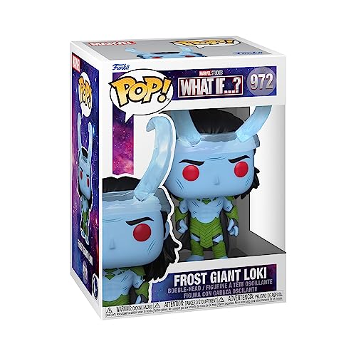 Funko Pop! Marvel - The Prince - What If - Frost Giant Loki - Marvel What If - Vinyl-Sammelfigur - Geschenkidee - Offizielle Handelswaren - Spielzeug Für Kinder und Erwachsene - TV Fans von Funko