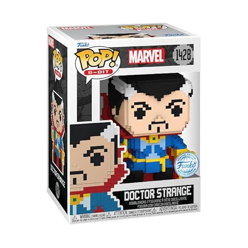 Funko Pop! Marvel: 8-Bit - Dr. Doctor Strange - Marvel Comics - Vinyl-Sammelfigur - Geschenkidee - Offizielle Handelswaren - Spielzeug Für Kinder und Erwachsene - Comic Books Fans von Funko