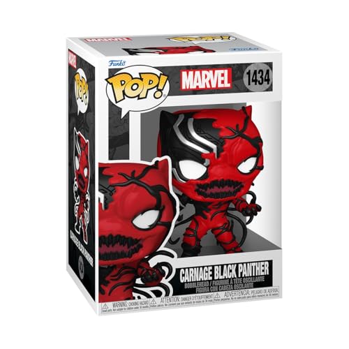 Funko Pop! Marvel: Carnageized - Black Panther - Marvel Comics - Vinyl-Sammelfigur - Geschenkidee - Offizielle Handelswaren - Spielzeug Für Kinder und Erwachsene - Comic Books Fans von Funko