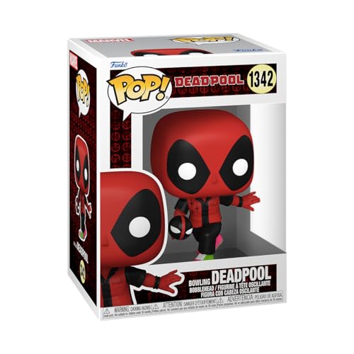 Funko Pop! Marvel: Deadpool - Bowling - Vinyl-Sammelfigur - Geschenkidee - Offizielle Handelswaren - Spielzeug Für Kinder und Erwachsene - Marvel Fans - Modellfigur Für Sammler und Display von Funko