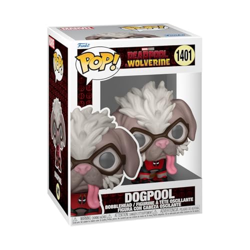 Funko Pop! Marvel: Deadpool & Wolverine - Dogpool - Vinyl-Sammelfigur - Geschenkidee - Offizielle Handelswaren - Spielzeug Für Kinder und Erwachsene - Movies Fans von Funko