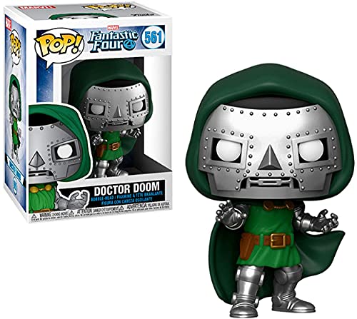 Funko Pop! Marvel: Fantastic Four - Doctor Dr. Doom - Vinyl-Sammelfigur - Geschenkidee - Offizielle Handelswaren - Spielzeug Für Kinder und Erwachsene - Comic Books Fans - Modellfigur Für Sammler von Funko