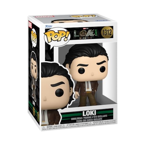 Funko Pop! Marvel: Loki - Loki - Vinyl-Sammelfigur - Geschenkidee - Offizielle Handelswaren - Spielzeug Für Kinder und Erwachsene - TV Fans - Modellfigur Für Sammler und Display von Funko