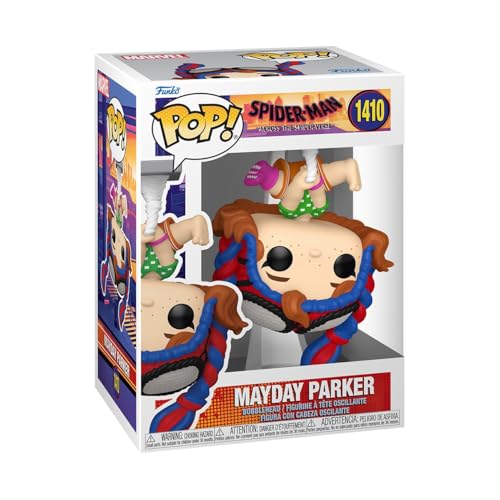 Funko Pop! Marvel: Spider-Man Across The Spider-Verse - MayDay Parker - Spiderman Into The Spiderverse 2 - Vinyl-Sammelfigur - Geschenkidee - Offizielle Handelswaren - Movies Fans von Funko