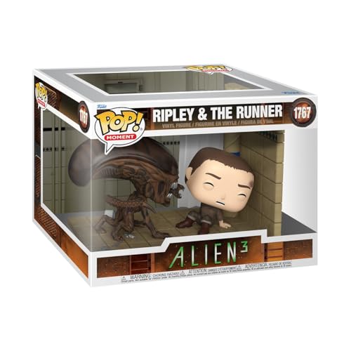 Funko Pop! Moment: Alien 3 - Ellen Ripley & Xeno - Alien Classic - Vinyl-Sammelfigur - Geschenkidee - Offizielle Handelswaren - Spielzeug Für Kinder und Erwachsene - Movies Fans von Funko