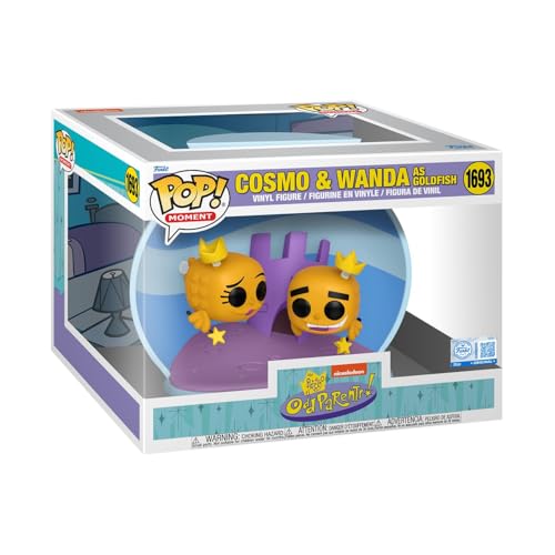 Funko Pop Moment: Fairly Odd Parents - Cosmo und Wanda als Goldfisch - Amazon Exclusive - Sammelfigur aus Vinyl - Geschenkidee - Offizielles Merchandise - Spielzeug für Kinder & Erwachsene Funko Pop Moment: Fairly Odd Parents - Cosmo und Wanda als Goldfisch - Amazon Exclusive - Sammelfigur aus Vinyl - Geschenkidee - Offizielles Merchandise - Spielzeug für Kinder & Erwachsene von Funko
