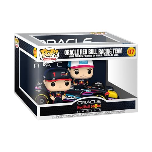 Funko Pop! Moment: Racing - Max Verstappen - Red Bull Team - Red Bull Racing - Vinyl-Sammelfigur - Geschenkidee - Offizielle Handelswaren - Spielzeug Für Kinder und Erwachsene - Sports Fans von Funko