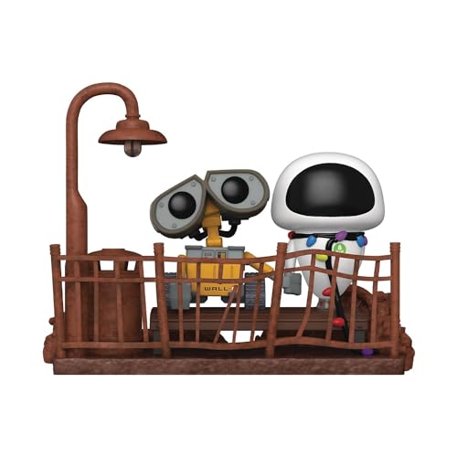 Funko Pop! Moment: Wall-E - Wall-E & Eve - Vinyl-Sammelfigur - Geschenkidee - Offizielle Handelswaren - Spielzeug Für Kinder und Erwachsene - Movies Fans - Modellfigur Für Sammler und Display von Funko