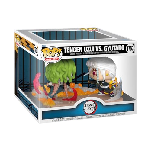 Funko Pop! Moments: DS - Tengen Uzui Vs Gyutaro - Demon Slayer - Vinyl-Sammelfigur - Geschenkidee - Offizielle Handelswaren - Spielzeug Für Kinder und Erwachsene - Anime Fans von Funko