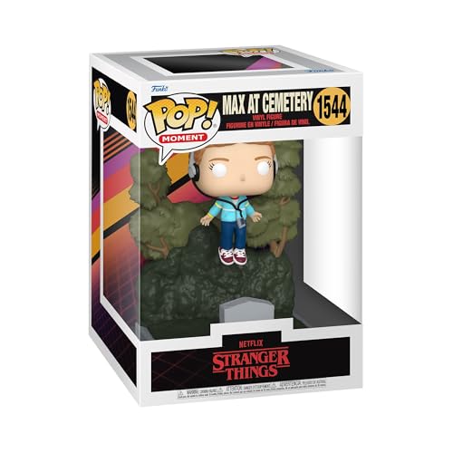 Funko Pop! Moments: ST - Max Mayfield at Cemetery - Aka Max - Stranger Things - Vinyl-Sammelfigur - Geschenkidee - Offizielle Handelswaren - Spielzeug Für Kinder und Erwachsene - TV Fans von Funko