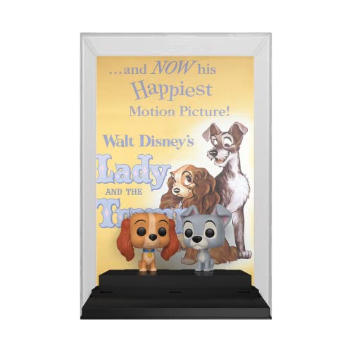 Funko Pop! Movie Poster: Disney - Lady & The Tramp & The Tramp - Vinyl-Sammelfigur - Geschenkidee - Offizielle Handelswaren - Spielzeug Für Kinder und Erwachsene - Modellfigur Für Sammler und Display von Funko