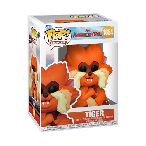 Funko Pop! Movies: American Tail – Tiger ​ - an American Tail - Vinyl-Sammelfigur - Geschenkidee - Offizielle Handelswaren - Spielzeug Für Kinder und Erwachsene - Movies Fans von Funko