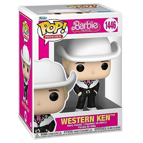 Funko Pop! Movies: Barbie - Cowboy Ken 1 - Vinyl-Sammelfigur - Geschenkidee - Offizielle Handelswaren - Spielzeug Für Kinder und Erwachsene - Movies Fans - Modellfigur Für Sammler und Display von Funko