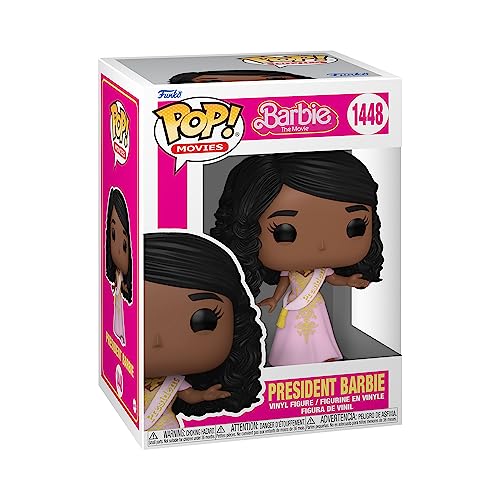 Funko Pop! Movies: Barbie - President Barbie - Vinyl-Sammelfigur - Geschenkidee - Offizielle Handelswaren - Spielzeug Für Kinder und Erwachsene - Movies Fans - Modellfigur Für Sammler und Display von Funko