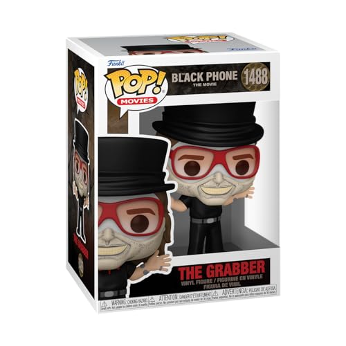 Funko Pop! Movies: Black Phone - The Grabber - 1/6 Quote Für Seltene Chase-Variante - Vinyl-Sammelfigur - Geschenkidee - Offizielle Handelswaren - Spielzeug Für Kinder und Erwachsene - Movies Fans von Funko