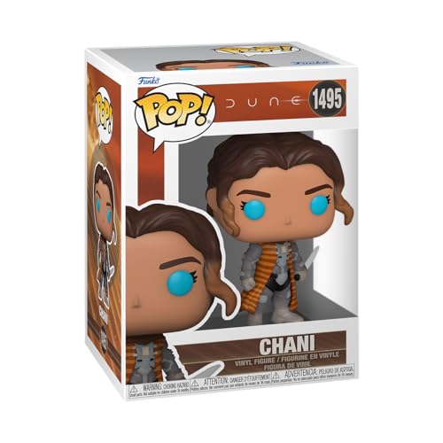 Funko Pop! Movies: Dune 2 - Chani - Dune: Part II - Vinyl-Sammelfigur - Geschenkidee - Offizielle Handelswaren - Spielzeug Für Kinder und Erwachsene - Movies Fans - Modellfigur Für Sammler von Funko