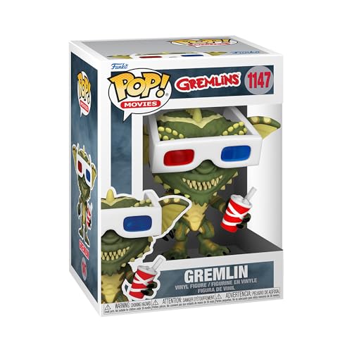 Funko Pop! Movies: Gremlins-Gremlin mit 3D Glasses - Vinyl-Sammelfigur - Geschenkidee - Offizielle Handelswaren - Spielzeug Für Kinder und Erwachsene - Movies Fans - Modellfigur Für Sammler von Funko