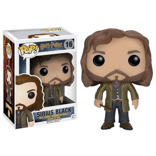 Funko Pop! Movies: Harry Potter - Sirius Black - Vinyl-Sammelfigur - Geschenkidee - Offizielle Handelswaren - Spielzeug Für Kinder und Erwachsene - Movies Fans - Modellfigur Für Sammler von Funko