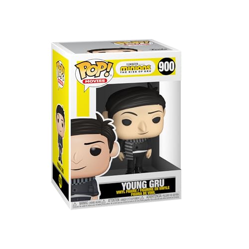 Funko Pop! Movies: Minions 2- Young Gru - Vinyl-Sammelfigur - Geschenkidee - Offizielle Handelswaren - Spielzeug Für Kinder und Erwachsene - Movies Fans - Modellfigur Für Sammler und Display von Funko