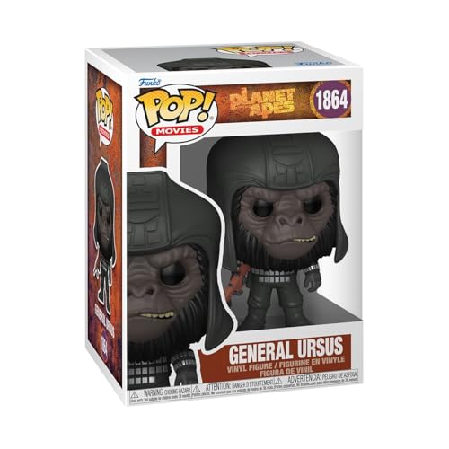 Funko Pop! Movies: PotA - General Ursus - Planet of The Apes - Vinyl-Sammelfigur - Geschenkidee - Offizielle Handelswaren - Spielzeug Für Kinder und Erwachsene - Movies Fans - Modellfigur Für Sammler von Funko