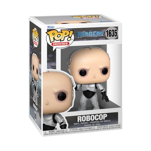 Funko Pop! Movies: Robocop - Robocop - Vinyl-Sammelfigur - Geschenkidee - Offizielle Handelswaren - Spielzeug Für Kinder und Erwachsene - Movies Fans - Modellfigur Für Sammler und Display von Funko