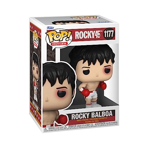 Funko Pop! Movies: Rocky 45th - Rocky Balboa - Vinyl-Sammelfigur - Geschenkidee - Offizielle Handelswaren - Spielzeug Für Kinder und Erwachsene - Movies Fans - Modellfigur Für Sammler und Display von Funko