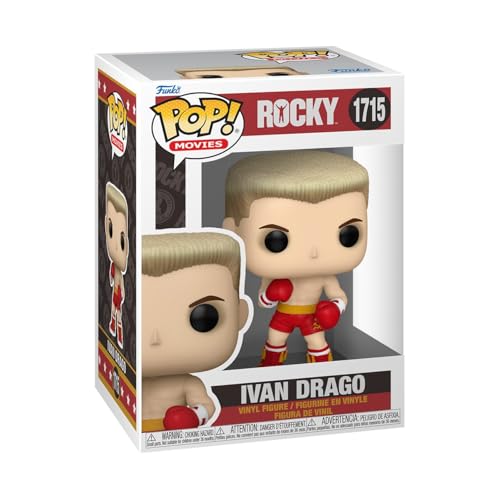 Funko Pop! Movies: Rocky - Ivan Drago - Rocky Franchise - Vinyl-Sammelfigur - Geschenkidee - Offizielle Handelswaren - Spielzeug Für Kinder und Erwachsene - Movies Fans - Modellfigur Für Sammler von Funko