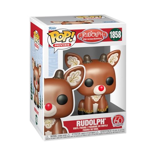 Funko Pop! Movies: Rudolph W2 - Rudolph Sitting - Rudolph The Red-Nosed Reindeer - Vinyl-Sammelfigur - Geschenkidee - Offizielle Handelswaren - Spielzeug Für Kinder und Erwachsene - Movies Fans Funko Pop! Movies: Rudolph W2 - Rudolph Sitting - Rudolph The Red-Nosed Reindeer - Vinyl-Sammelfigur - Geschenkidee - Offizielle Handelswaren - Spielzeug Für Kinder und Erwachsene - Movies Fans von Funko