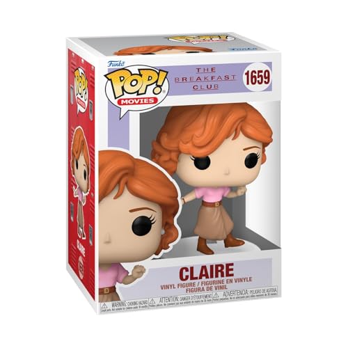 Funko Pop! Movies: The Breakfast Club - Claire - Vinyl-Sammelfigur - Geschenkidee - Offizielle Handelswaren - Spielzeug Für Kinder und Erwachsene - Movies Fans - Modellfigur Für Sammler und Display von Funko