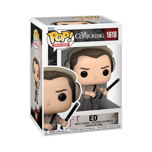 Funko Pop! Movies: The Con – Ed Warren - The Conjuring - Vinyl-Sammelfigur - Geschenkidee - Offizielle Handelswaren - Spielzeug Für Kinder und Erwachsene - Movies Fans - Modellfigur Für Sammler von Funko