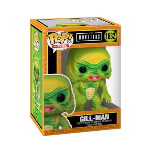 Funko Pop! Movies: UM – Gill Man - Universal Monsters - Vinyl-Sammelfigur - Geschenkidee - Offizielle Handelswaren - Spielzeug Für Kinder und Erwachsene - Movies Fans - Modellfigur Für Sammler Funko Pop! Movies: UM – Gill Man - Universal Monsters - Vinyl-Sammelfigur - Geschenkidee - Offizielle Handelswaren - Spielzeug Für Kinder und Erwachsene - Movies Fans - Modellfigur Für Sammler von Funko