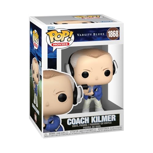 Funko Pop! Movies: Varsity Blues - Coach Bud Kilmer Kilmer​​ - Keychain - Neuartiger Schlüsselanhänger - Vinyl-Minifigur Zum Sammeln - Strumpffüller - Geschenkidee - Offizielle Handelswaren von Funko