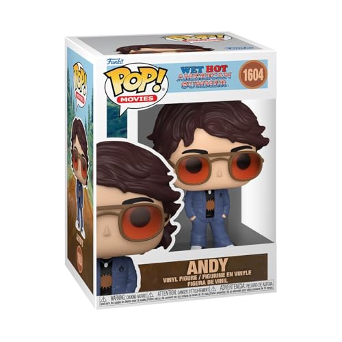 Funko Pop! Movies: WHAS - Andy - Wet Hot American Summer - Vinyl-Sammelfigur - Geschenkidee - Offizielle Handelswaren - Spielzeug Für Kinder und Erwachsene - Movies Fans - Modellfigur Für Sammler von Funko