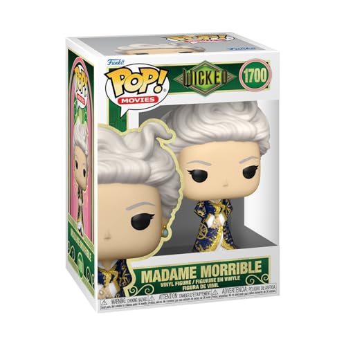 Funko Pop! Movies: Wicked - Madame Morrible - Vinyl-Sammelfigur - Geschenkidee - Offizielle Handelswaren - Spielzeug Für Kinder und Erwachsene - Movies Fans - Modellfigur Für Sammler und Display von Funko