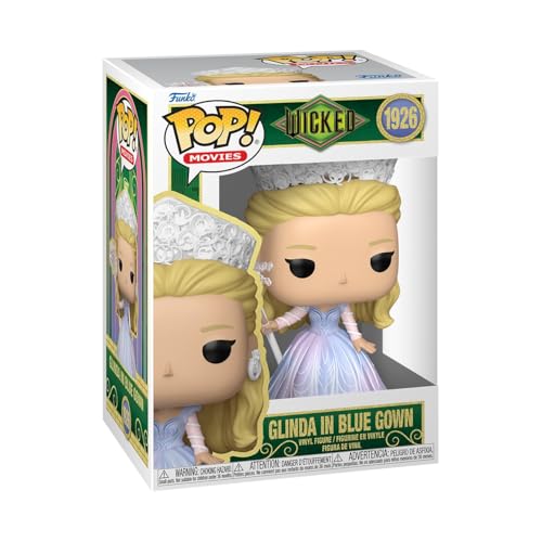 Funko Pop! Movies: Wicked: for Good - Glinda in Blue Gown - Vinyl-Sammelfigur - Geschenkidee - Offizielle Handelswaren - Spielzeug Für Kinder und Erwachsene - Movies Fans Funko Pop! Movies: Wicked: for Good - Glinda in Blue Gown - Vinyl-Sammelfigur - Geschenkidee - Offizielle Handelswaren - Spielzeug Für Kinder und Erwachsene - Movies Fans von Funko