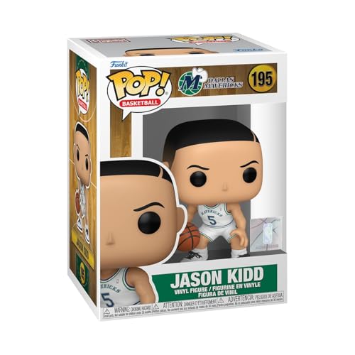 Funko Pop! NBA: Mavs - RS Jason Kidd - NBA Legends - Vinyl-Sammelfigur - Geschenkidee - Offizielle Handelswaren - Spielzeug Für Kinder und Erwachsene - Sports Fans - Modellfigur Für Sammler von Funko