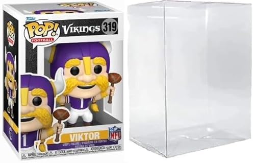 Funko Pop! NFL Minnesota Vikings Viktor Maskottchen Vinyl Figur #319 mit Vitrine Funko Pop! NFL Minnesota Vikings Viktor Maskottchen Vinyl Figur #319 mit Vitrine von Funko