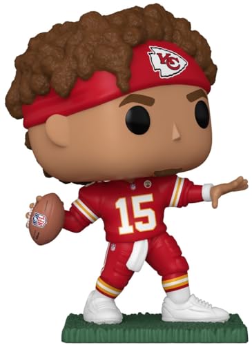 Funko Pop! NFL: Chiefs - Patrick Mahomes II - (2023) - Vinyl-Sammelfigur - Geschenkidee - Offizielle Handelswaren - Spielzeug Für Kinder und Erwachsene - Sports Fans - Modellfigur Für Sammler von Funko