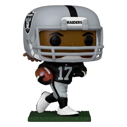 Funko Pop! NFL: Raiders - Davante Adams - Vinyl-Sammelfigur - Geschenkidee - Offizielle Handelswaren - Spielzeug Für Kinder und Erwachsene - Sports Fans - Modellfigur Für Sammler und Display von Funko