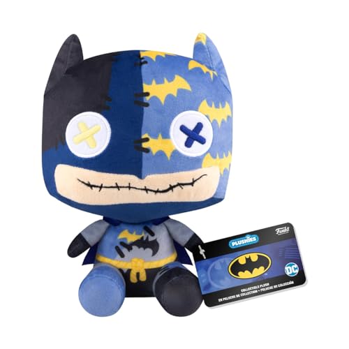 Funko Pop! Plush: Patchwork - Batman​ - () - DC Comics - Plüschtier - Geschenkidee Zum Geburtstag - Offizielle Handelswaren - Gefüllt Plüschtiere Für Kinder und Erwachsene und Freundinnen von Funko