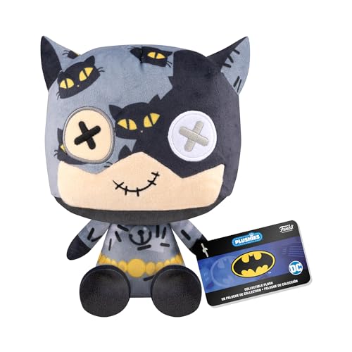 Funko Pop! Plush: Patchwork - Catwoman - () - DC Comics - Plüschtier - Geschenkidee Zum Geburtstag - Offizielle Handelswaren - Gefüllt Plüschtiere Für Kinder und Erwachsene und Freundinnen von Funko