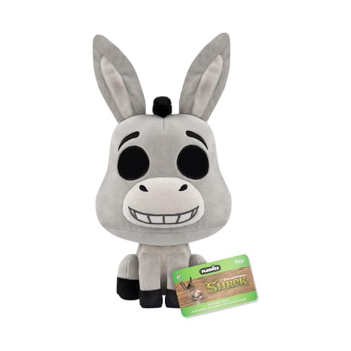 Funko Pop! Plush: Shrek – Donkey (7") ​- Plüschtier - Geschenkidee Zum Geburtstag - Offizielle Handelswaren - Gefüllt Plüschtiere Für Kinder und Erwachsene - Ideal Für Movies Fans und Freundinnen von Funko