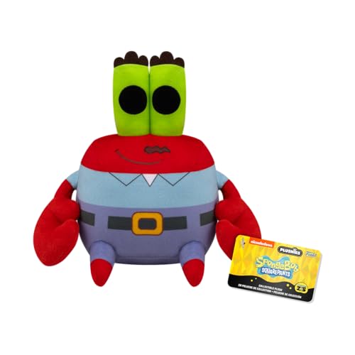 Funko Pop! Plush: Spongebob Squarepants 25th - Mr. Krabs - Plüschtier - Geschenkidee Zum Geburtstag - Offizielle Handelswaren - Gefüllt Plüschtiere Für Kinder und Erwachsene - Ideal Für TV Fans von Funko