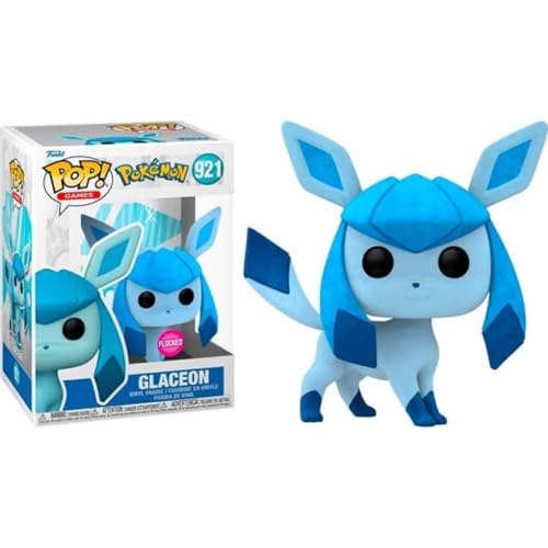 Funko Pop Pokemon Figur Glaceon Flocked Limited Edition #921 – Exclusive Special Edition – Pokemon Spielzeug von Funko