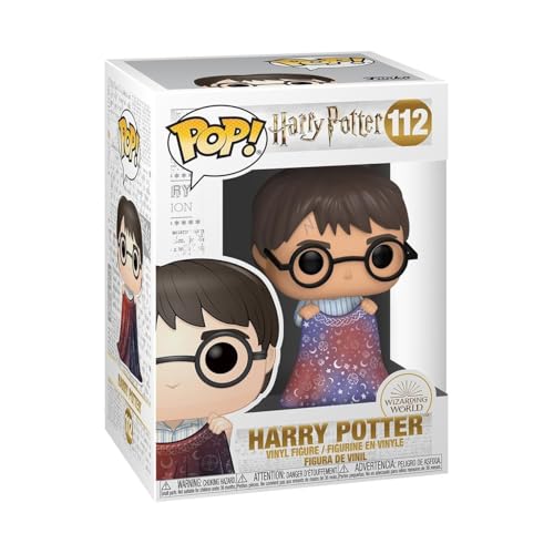 Funko Pop! Potter-Harry Potter mit Invisibility Cloak - Vinyl-Sammelfigur - Geschenkidee - Offizielle Handelswaren - Spielzeug Für Kinder und Erwachsene - Movies Fans - Modellfigur Für Sammler von Funko