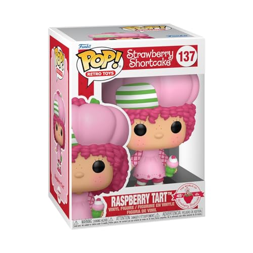 Funko Pop! Retro Toys: Strwb SC - Raspberry Torte Tart - Strawberry Shortcake - Vinyl-Sammelfigur - Geschenkidee - Offizielle Handelswaren - Spielzeug Für Kinder und Erwachsene - TV Fans von Funko